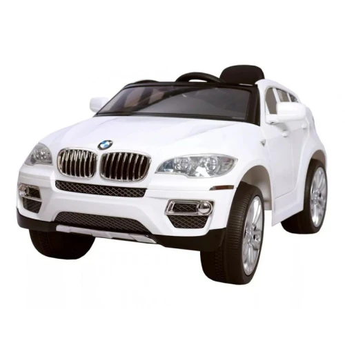 Masinuta electrica pentru copii HECHT BMW X6 White, acumulator 2 x 6 V, 7 Ah / 45 W