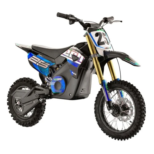 Motocicleta electrica pentru copii HECHT 59100 Blue, acumulator 36 V, 12 Ah, motor 1000 W, greutate suportata 65 kg