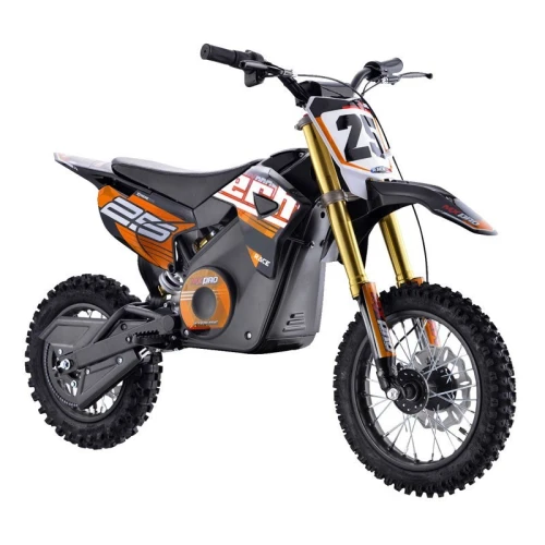 Motocicleta electrica pentru copii HECHT 59100 Orange, acumulator 36 V, 12 Ah, motor 1000 W