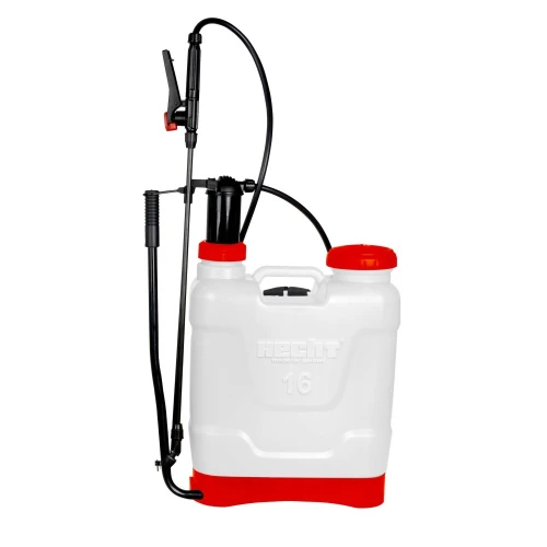 Pulverizator manual cu piston Hecht 4166, 16L, 4 bar, jet ajustabil