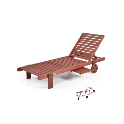 Sezlong de gradina - HECHT RESORT I