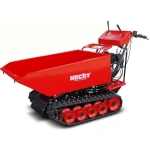 Transportor cu senile HECHT 2950, motor pe benzina, putere 9 CP, capacitate cilindrica 270 CC, capacitate incarcare 500 kg