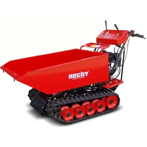 Transportor cu senile HECHT 2950, motor pe benzina, putere 9 CP, capacitate cilindrica 270 CC, capacitate incarcare 500 kg