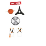 Motocoasa de umar DAC 110 - 1.2 CP