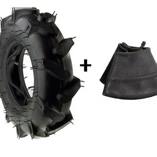 Cauciuc + camera roata motocultor 6.50 x 12