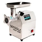 Masina de tocat carne Detoolz, 350W, 60 kg/h Inox cu 2 site