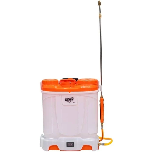 Pulverizator Electric RURIS RSE 1400S Volum 14L 6Bar Alb/Portocaliu