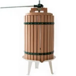 Presă de struguri cu o capacitate de 30L