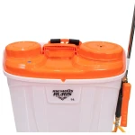 Pulverizator Electric RURIS RSE 1400S Volum 14L 6Bar Alb/Portocaliu