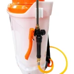 Pulverizator Electric RURIS RSE 1400S Volum 14L 6Bar Alb/Portocaliu