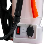 Pulverizator Electric Ruris RSE 500 Volum 5L Baterie Reincarcabila 1.3Ah 12V Alb/Portocaliu