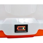 Pulverizator Electric Ruris RSE 500 Volum 5L Baterie Reincarcabila 1.3Ah 12V Alb/Portocaliu