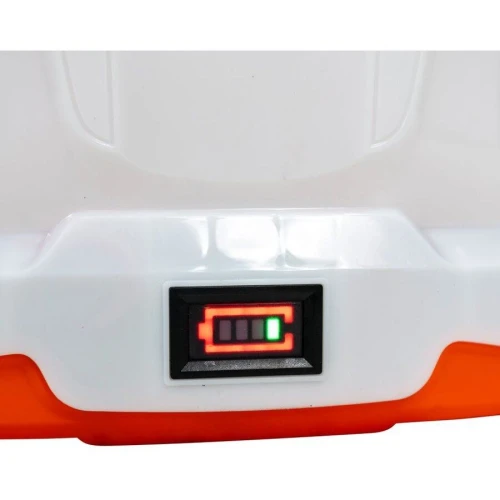 Pulverizator Electric Ruris RSE 500 Volum 5L Baterie Reincarcabila 1.3Ah 12V Alb/Portocaliu