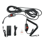Sistem de curatat panouri solare fotovoltaice cu baterie sau 220V si brat de pana la 5.5m
