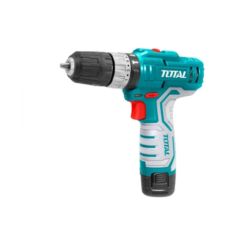 Masina gaurit cu percutie TIDLI1232E TOTAL cu acumulatori 12V-1.5 A LI-ION