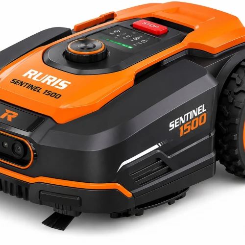 Robot de tuns gazon fara fir perimetral Ruris Sentinel 1500