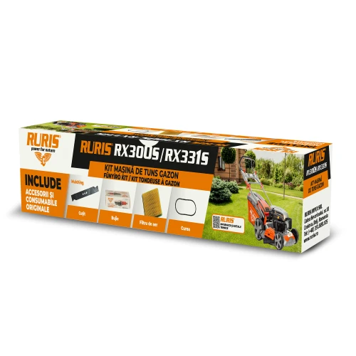 Kit masina de tuns gazon RURIS RX300S RX331S