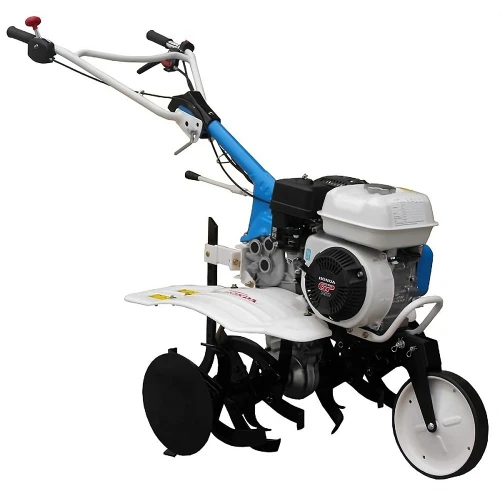 Motosapa AGT 5580 motor Honda GP160 5.5 CP latime lucru 80 cm 2+1 viteze freze rarita fixa fara roti cauciuc 0.6l ulei