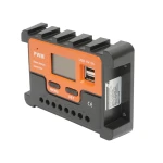 Regulator tensiune pentru panou solar 10A 12V/24V 2X port USB 5V/2A Breckner Germany