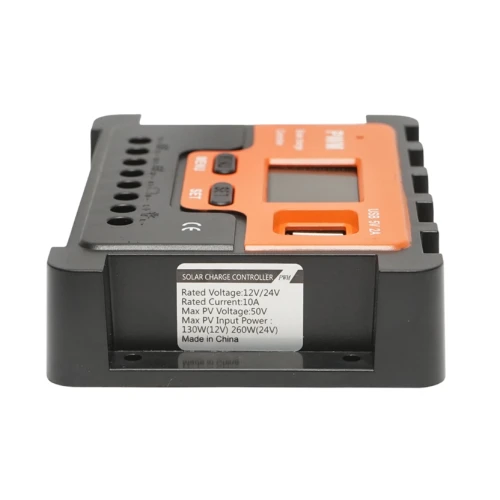 Regulator tensiune pentru panou solar 10A 12V/24V 2X port USB 5V/2A Breckner Germany