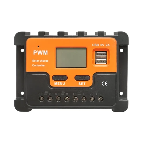 Regulator tensiune pentru panou solar 10A 12V/24V 2X port USB 5V/2A Breckner Germany