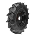 Roata completa 600/12 R1 6PR crampon cu janta neagra Breckner Germany