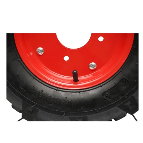 Roata completa 400/8 R1 4PR crampon cu janta rosie