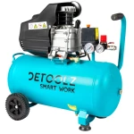 Compresor Detoolz 50L cu ulei, 1680 W, debit 206L/min, 8 bar, 2 prize de aer