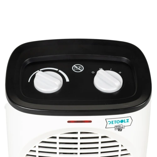 Aeroterma electrica Detoolz 1000/2000W, carcasa plastic