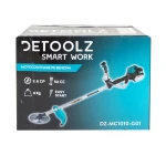 Motocoasa Detoolz 2.8CP 52CC motor benzina 2T, pornire rapida, 4 accesorii, tija 28mm