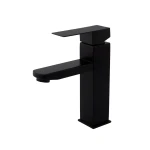 Baterie lavoar SUS 304 negru URBAN FLOW FB-01 Kub Black 