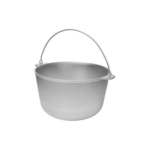 Ceaun din aluminiu alimentar cu capac, capacitate 16 litri ELEFANT