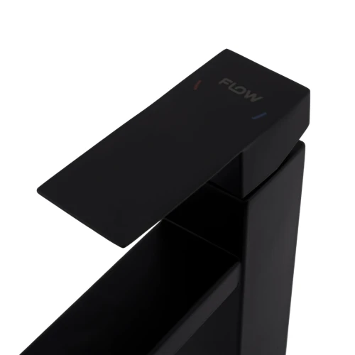 Baterie lavoar SUS 304 negru URBAN FLOW FB-01 Kub Black 