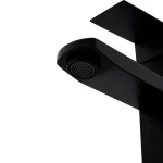 Baterie lavoar SUS 304 negru URBAN FLOW FB-01 Kub Black 