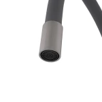 Baterie bucătărie SUS 304 cu pipă flexibilă gri VITAL FLOW FB-011 Ref Grey 