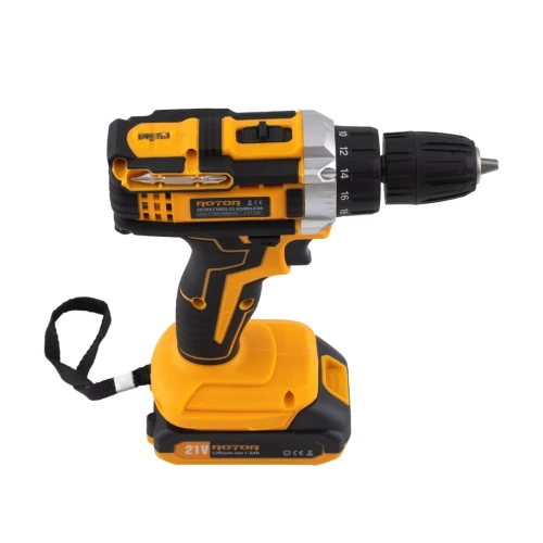 Set autofiletantă cu scule ROTOR, 21V / 1.5Ah, 200 W RSET-AP21