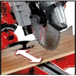 Ferăstrău circular staționar HECHT 829N, 2000 W, Diametru disc 210 mm