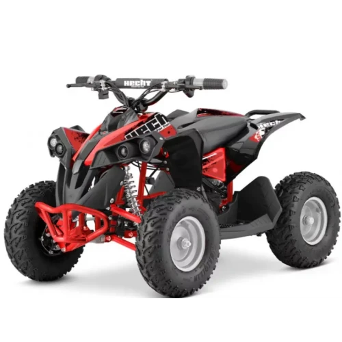 ATV electric Hecht 51060 Red, acumulator 36 V, 12 Ah, viteza maxima 35 km/h, rosu, capacitate max 70 kg