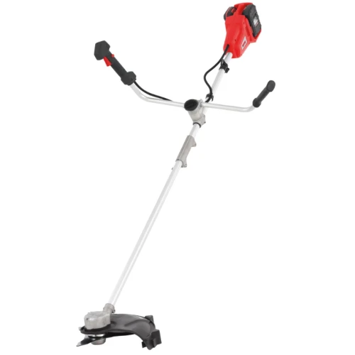 Motocoasa electrica pe acumulator HECHT 1435, latime de lucru 25.5 cm, alimentare 2 x 20 V, fara acumulator, fara incarcator