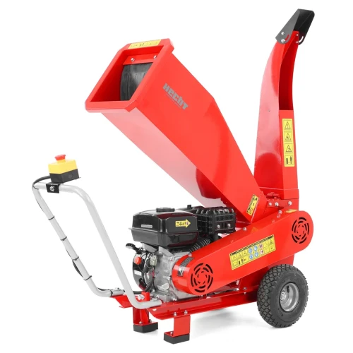 Tocator pentru crengi si resturi vegetale HECHT 6208, motor termic, putere 7 CP, 5.2 kW, 208 CC, diametru maxim de taiere crengi 7 cm