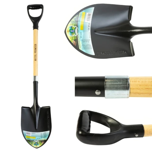 Cazma(Harlet) pentru sapat, 290x217x1.5mm, 1050mm, Micul Fermier GF-2443