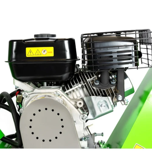 Tocator de crengi Micul Fermier, motor benzina 7 CP, 100 mm diametru maxim de taiere, pentru rumegus