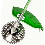 Motocoasa (Trimmer) electrica Micul Fermier 2x20V, 2 acumulatori 4Ah, maner dublu, motor fara perii