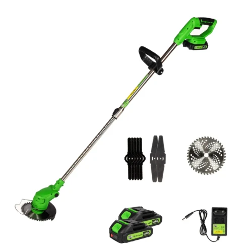 Trimmer (Motocoasa) electric Micul Fermier 20V, 2 acumulatori 1.5Ah