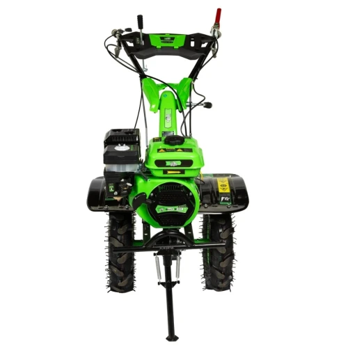 Motocultor Micul Fermier, 8.5CP, 212cc, motor pe benzina 4 timpi, 3 trepte de viteza, pornire manuala, cu roti