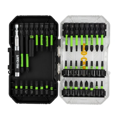 Set biti de impact PROCRAFT IBS-41 , 41 piese