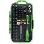 Set de biți PROCRAFT (46 piese) SS-46