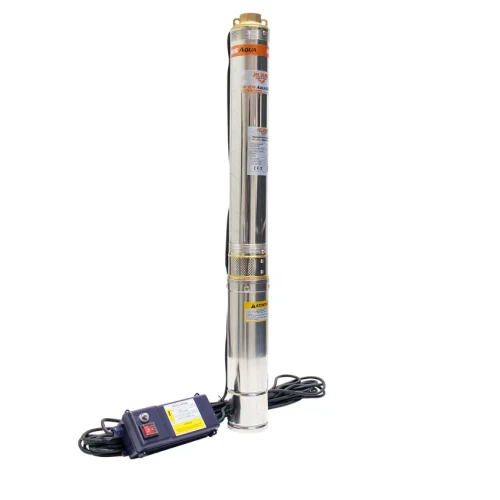 Pompa submersibila apa curata de adancime Ruris Aqua 1090,corp inox, 1100 W, 4m³/h