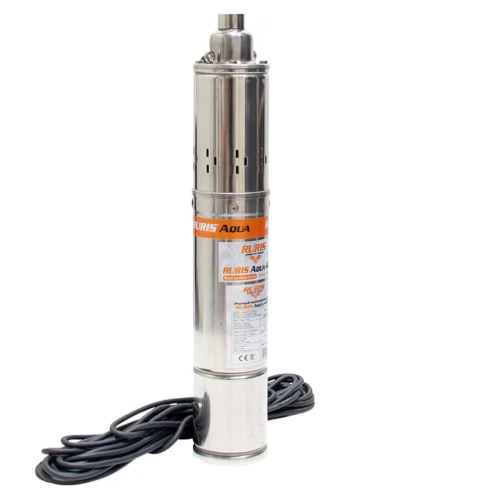 Pompa submersibila apa curata de adancime Ruris Aqua 40,corp inox, 750 W, 30 l/min debit apa