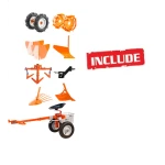 Motosapa RURIS 7500ACC3, 7 CP, 208 cc, roti cauciuc 4.00-8